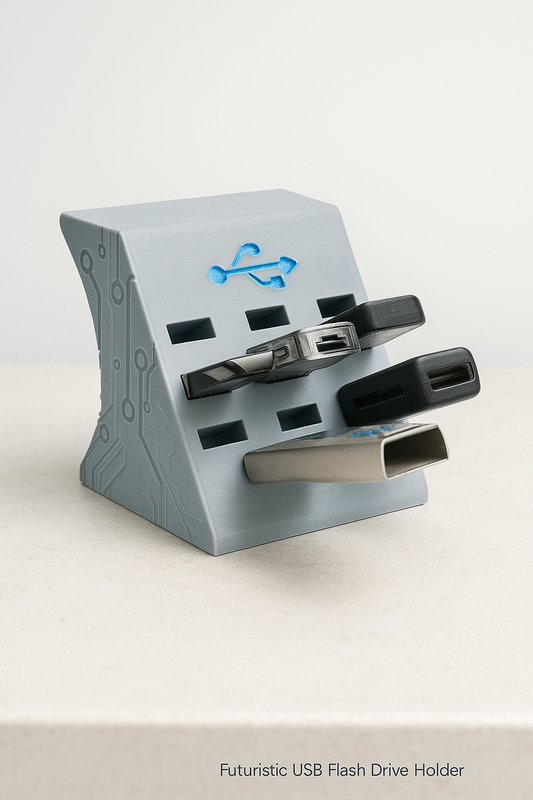 CyberNest: Futuristic Pendrive organiser